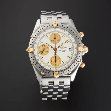 breitling stainless steel back chronographe 100m b13048 prix|breitling chronomat b13048 price.